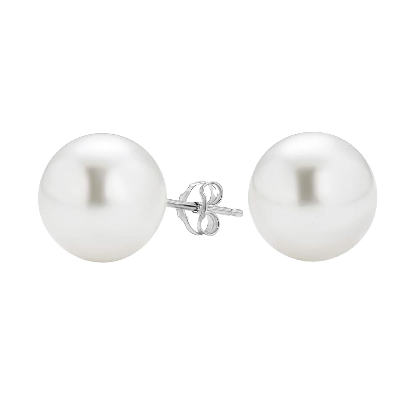 10-11mm Nearly Round Edison Pearl Earrings