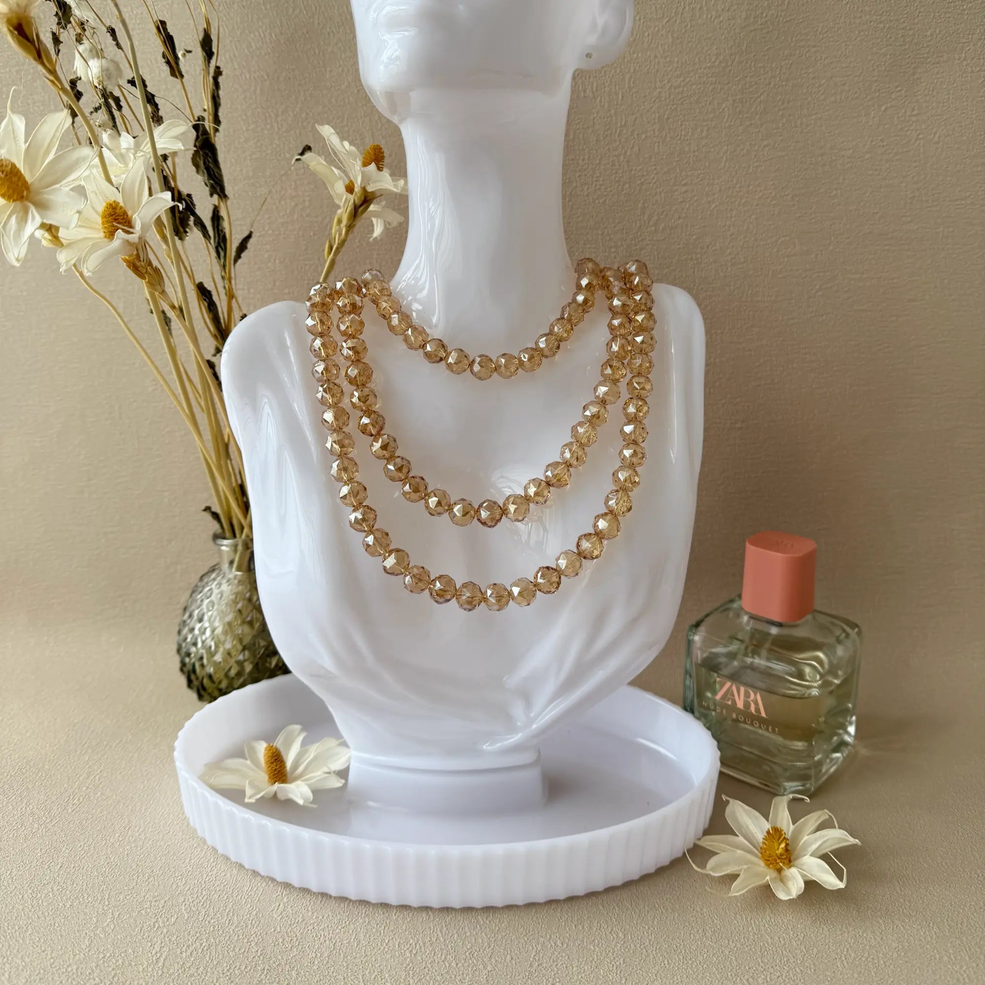 Champagne Glow Necklace