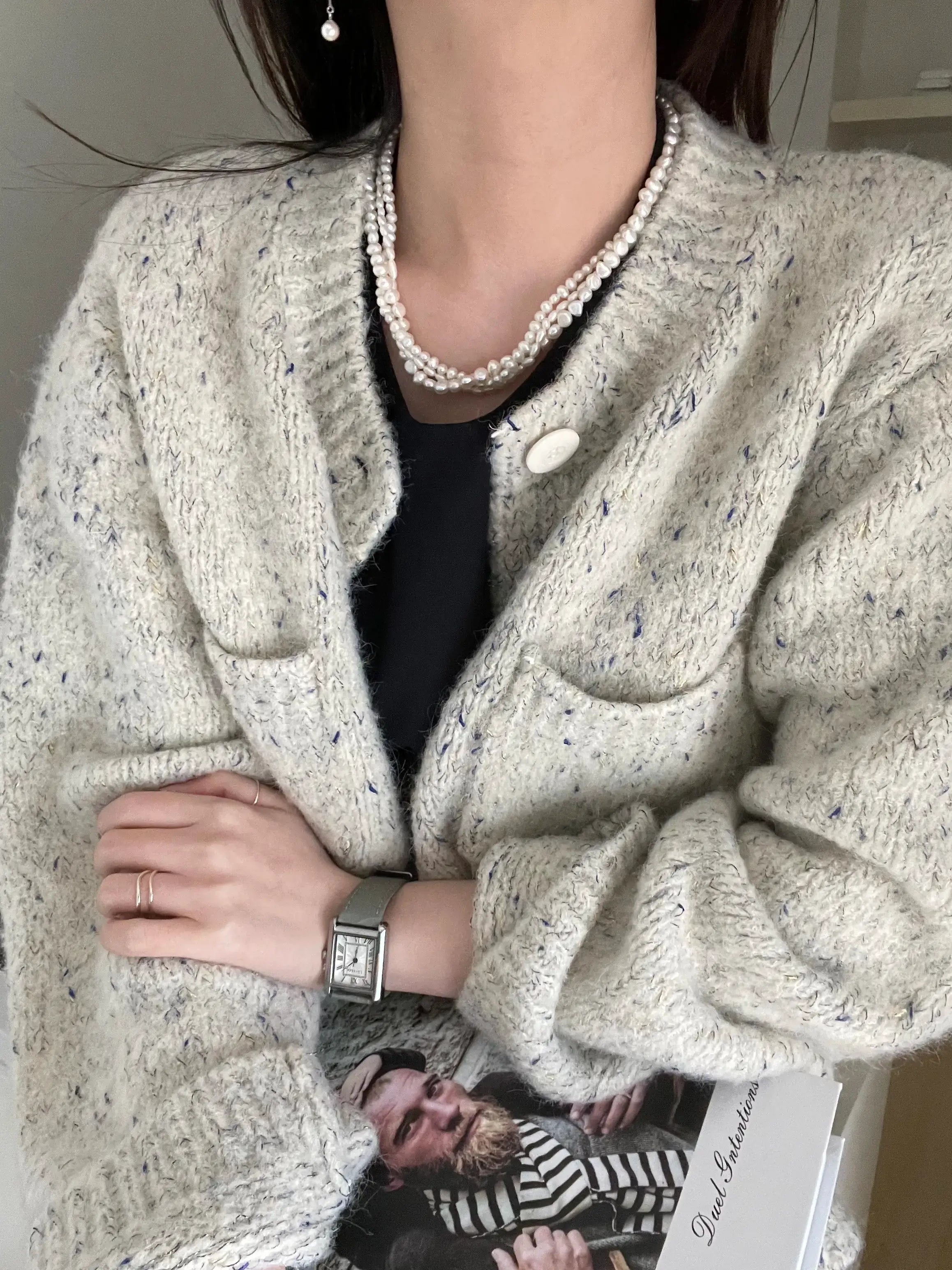 Triple-Twist Freshwater Pearl Layered Necklace