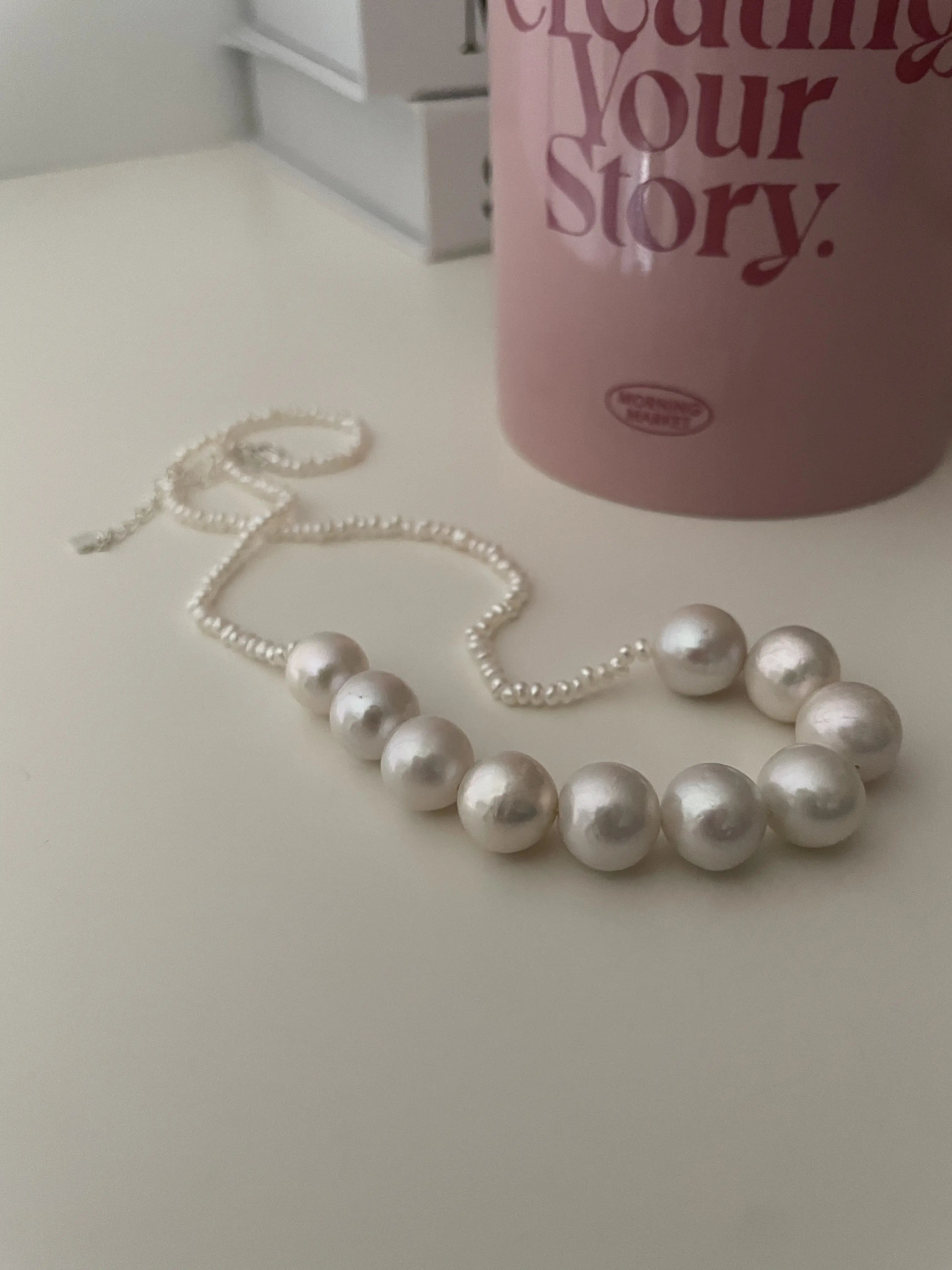 Elegant Edison Freshwater Pearl Necklace