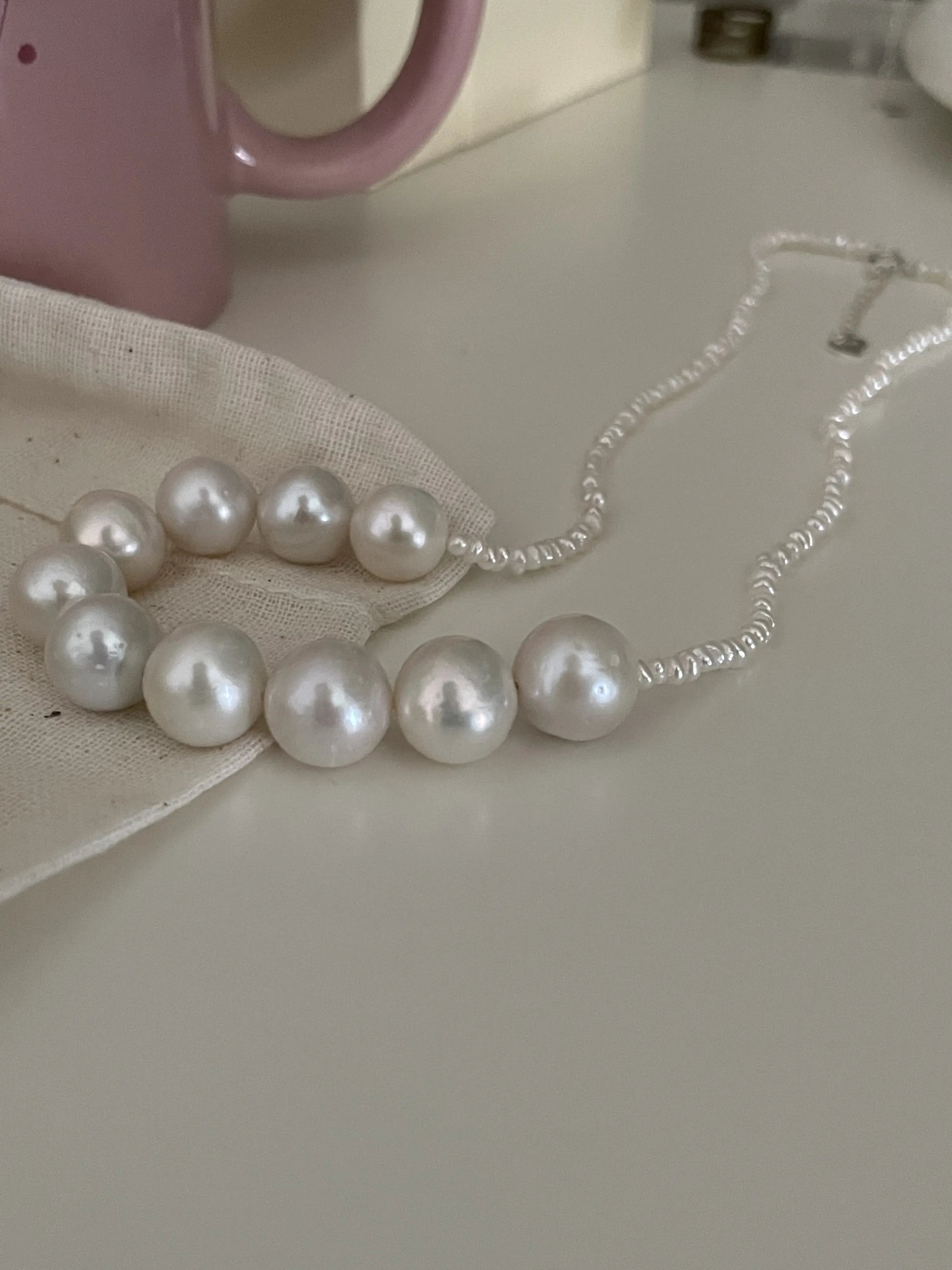 Elegant Edison Freshwater Pearl Necklace