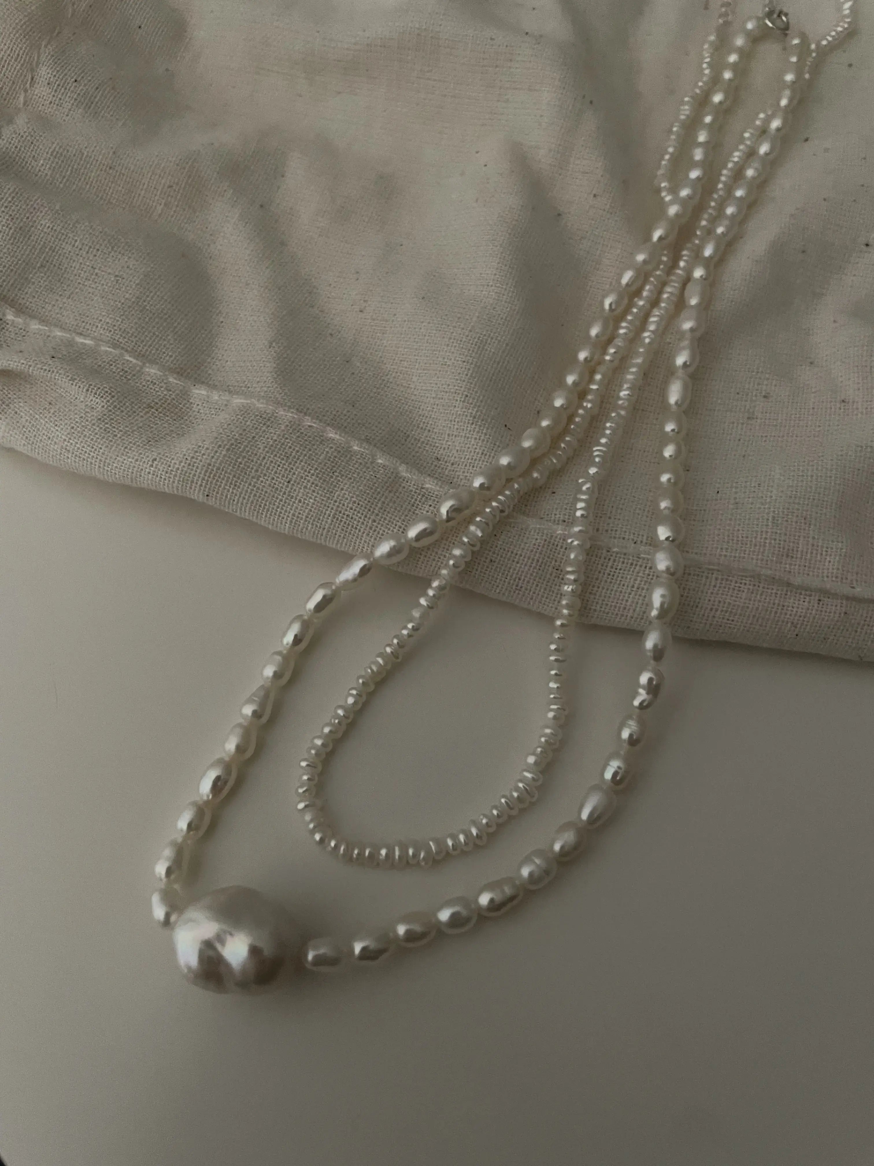 Mini Pearl Necklace