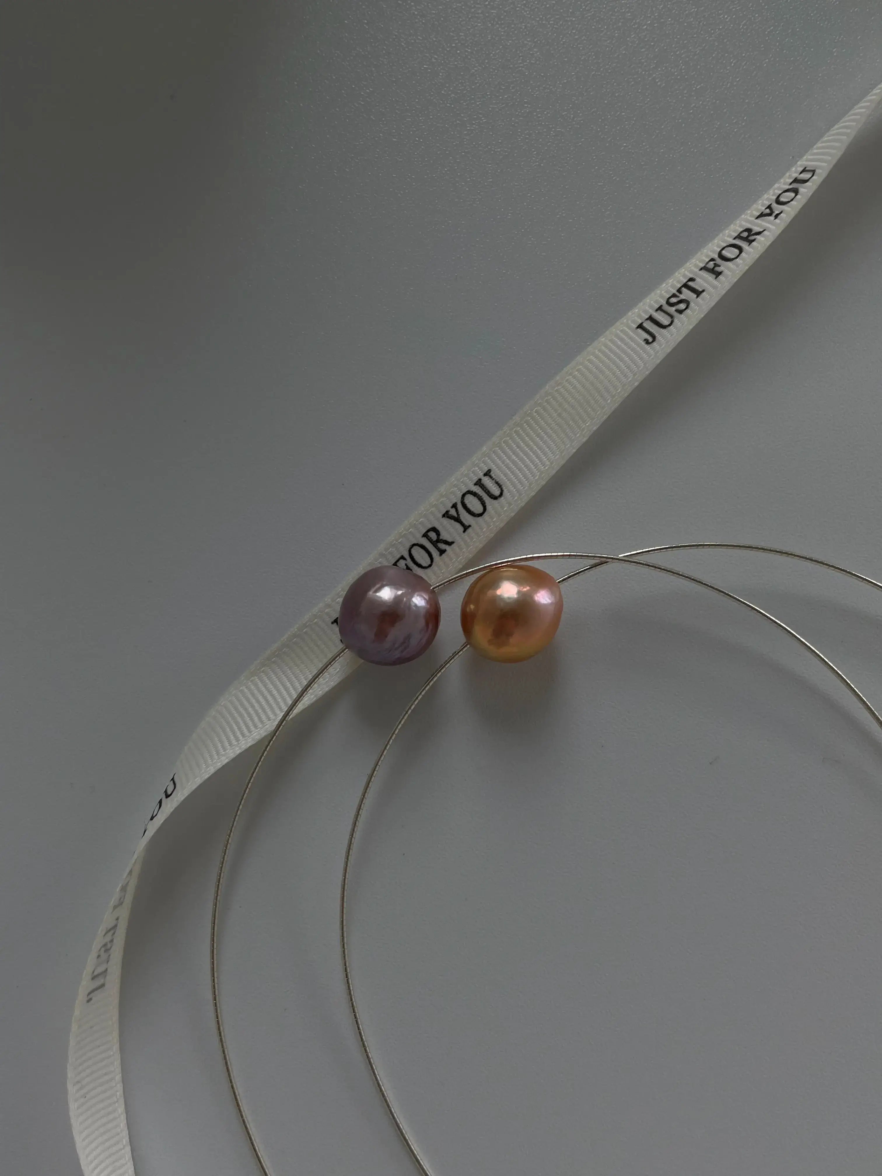 Colorful Edison Pearl Choker Necklace