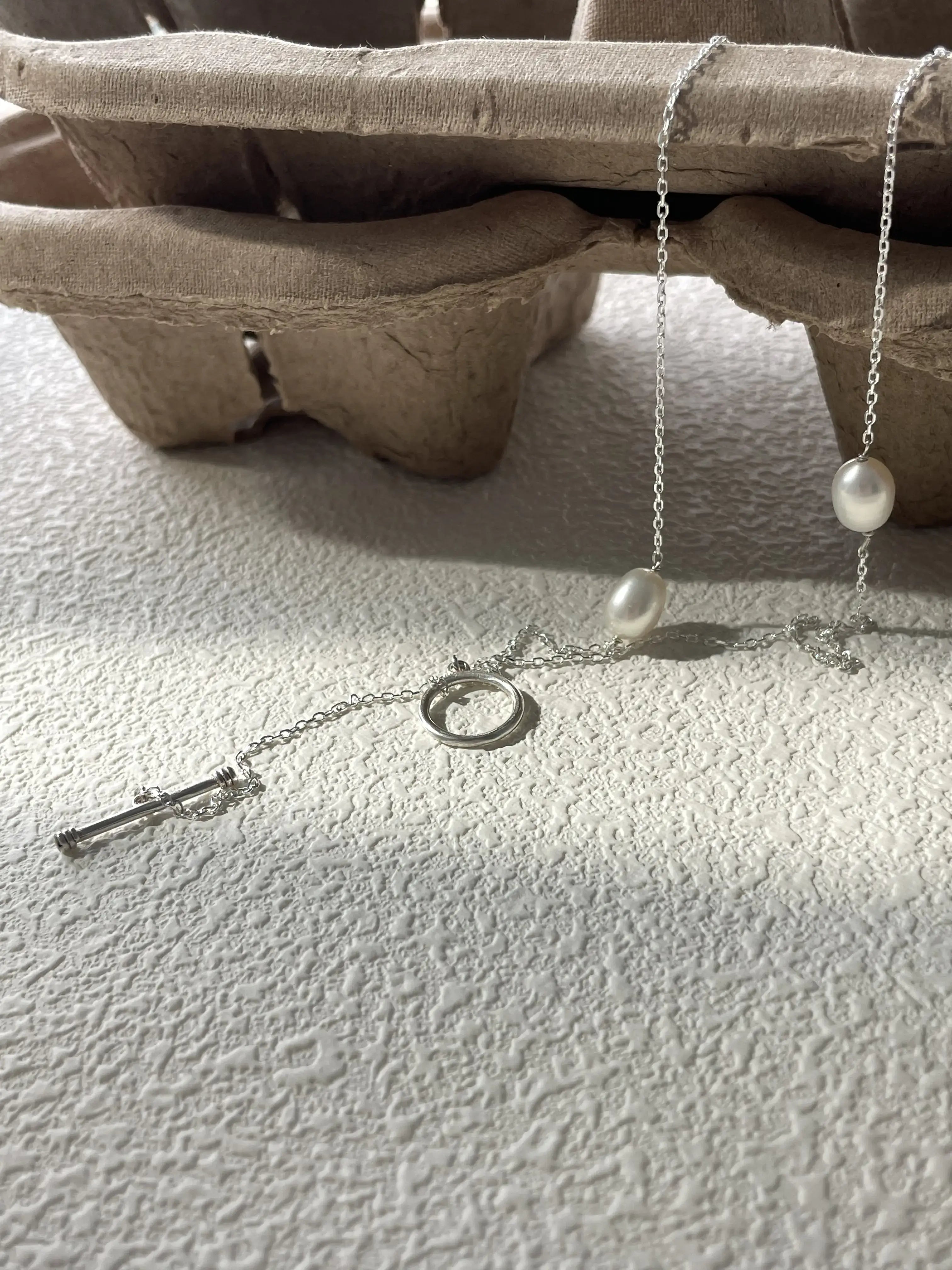 Wrap-Around Long Chain Freshwater Pearl Necklace