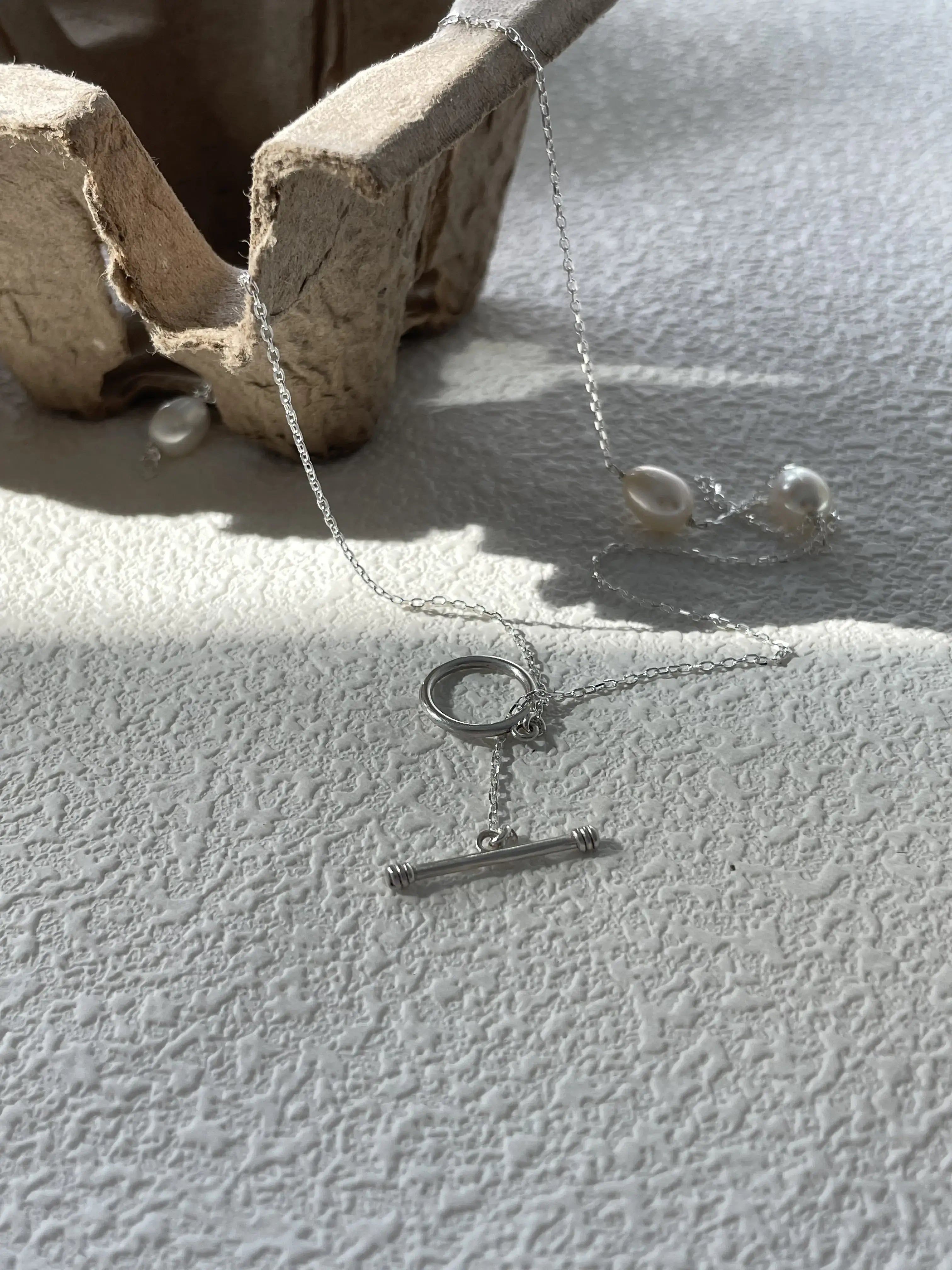 Wrap-Around Long Chain Freshwater Pearl Necklace