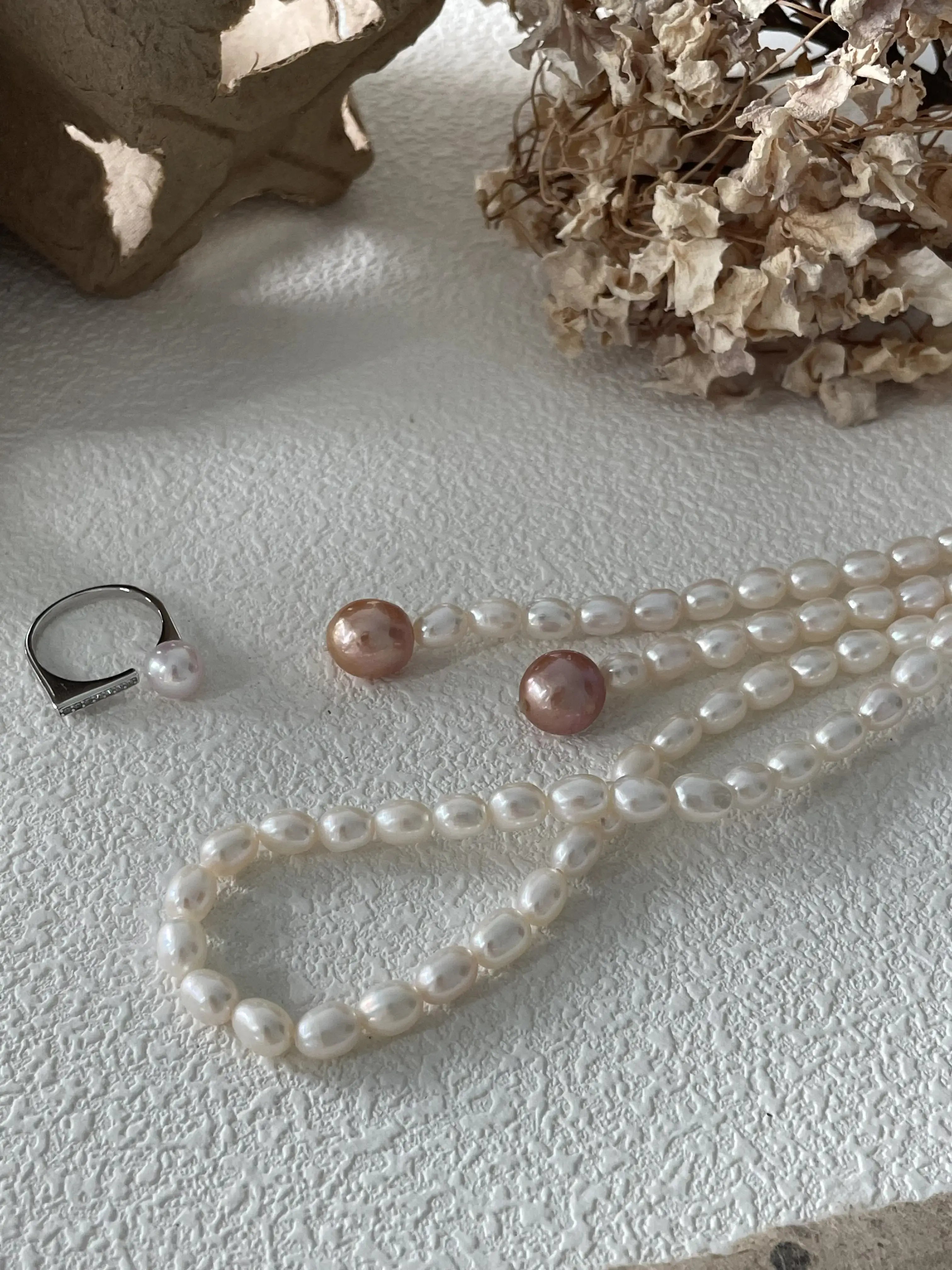 Wrap-Around Long Freshwater Pearl Necklace