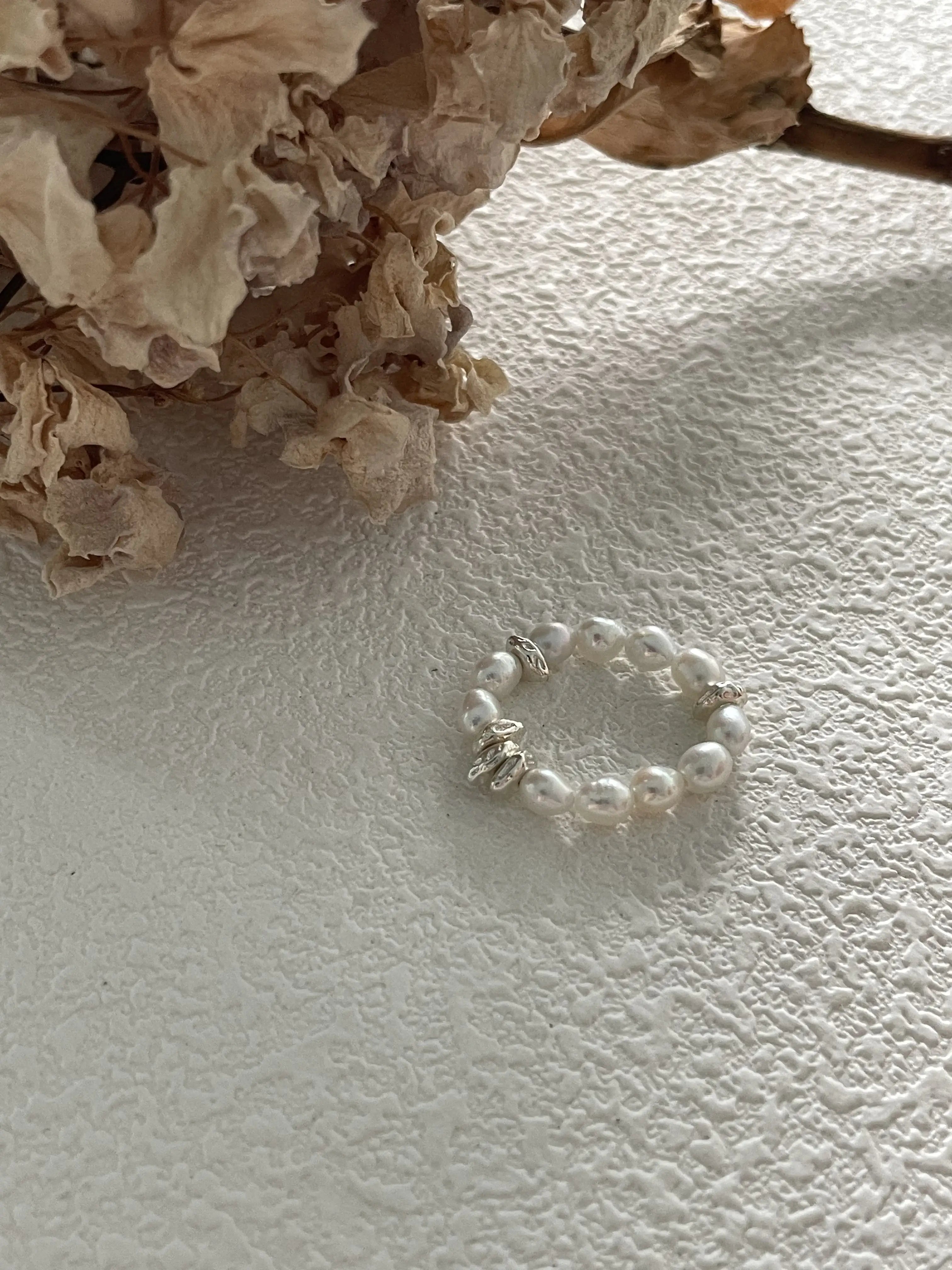 Stretchable Baby Freshwater Pearl Ring