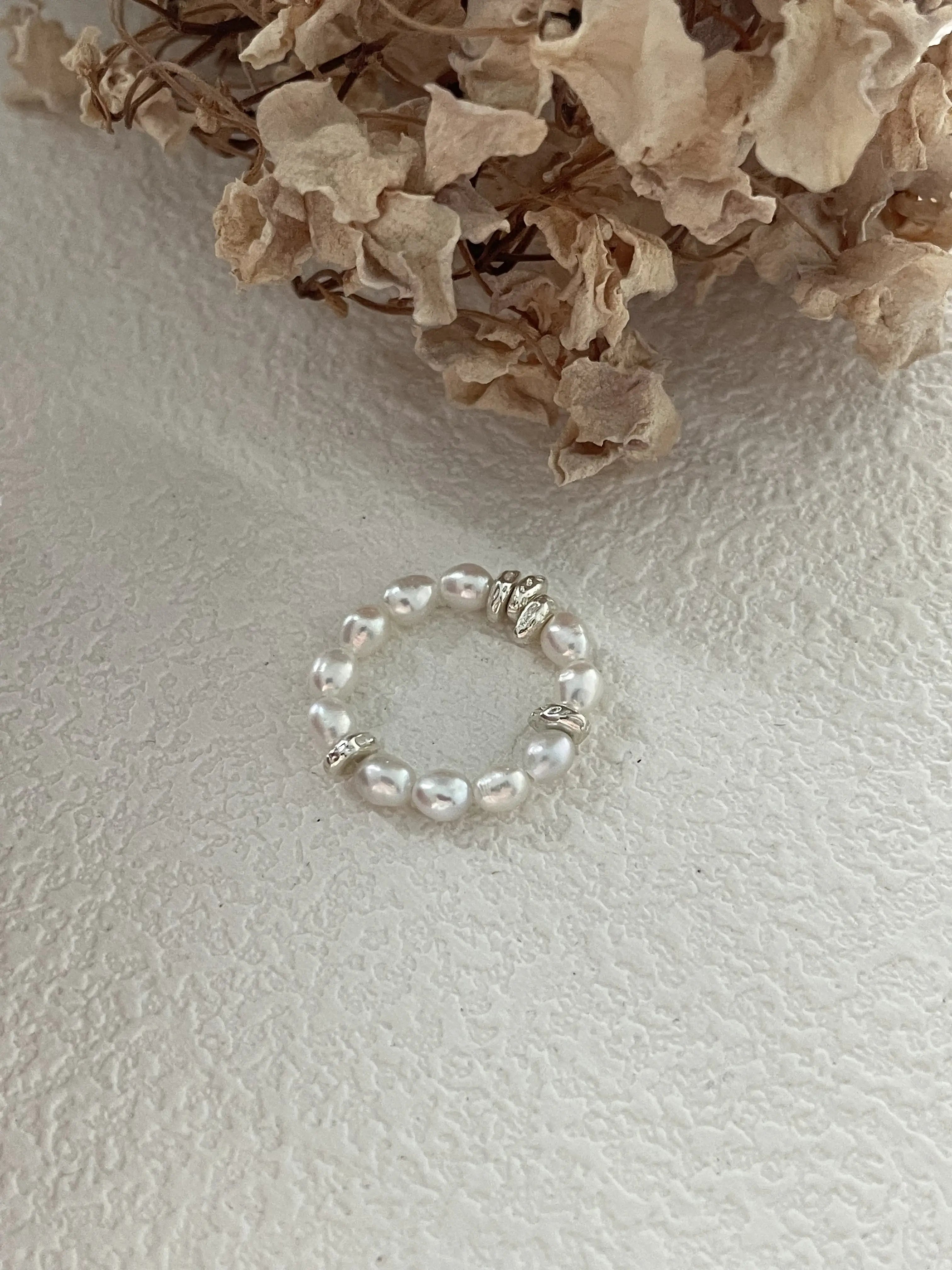 Stretchable Baby Freshwater Pearl Ring