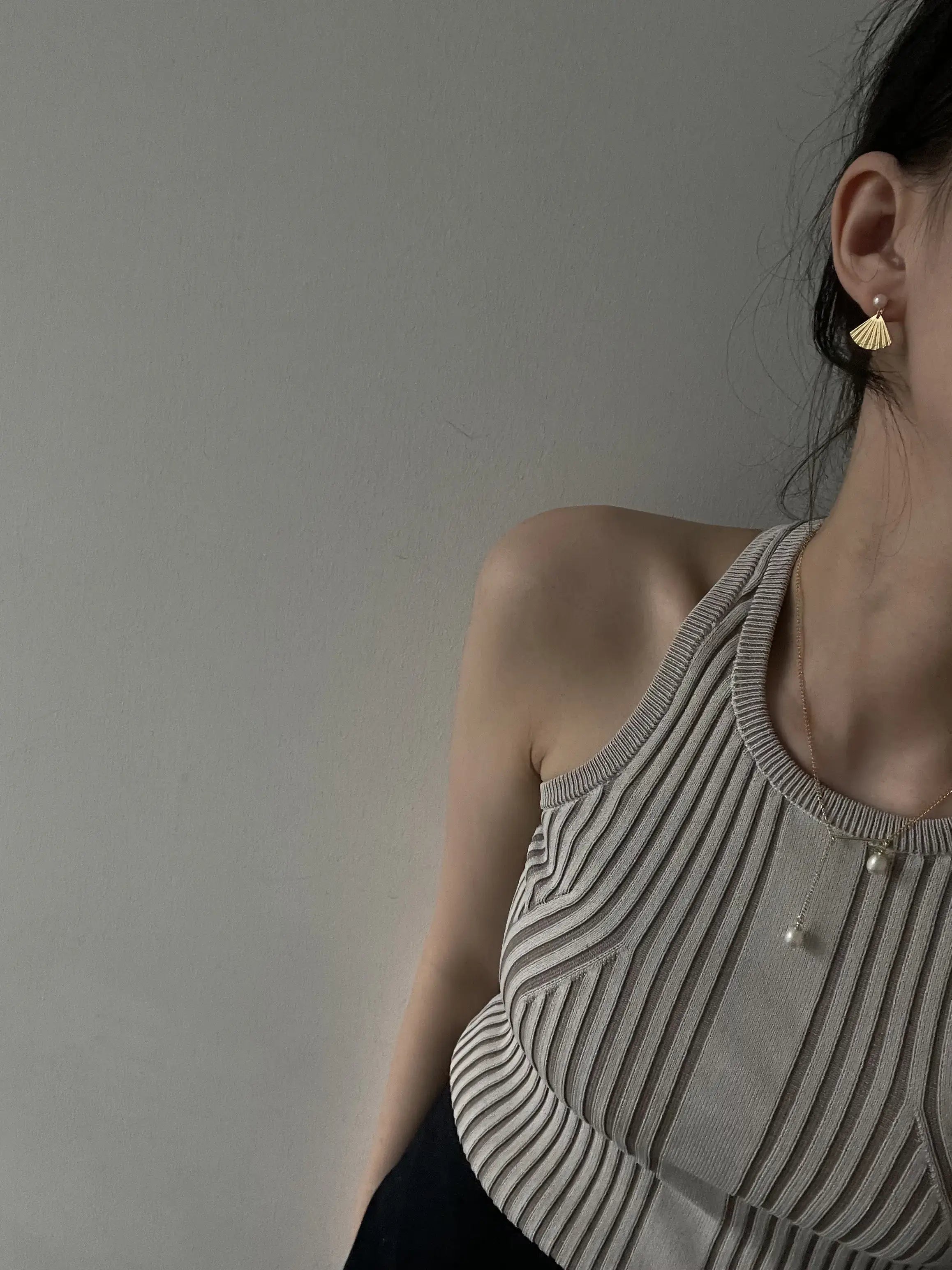 14K Gold Dual Pearl Wrap-Around Long Necklace