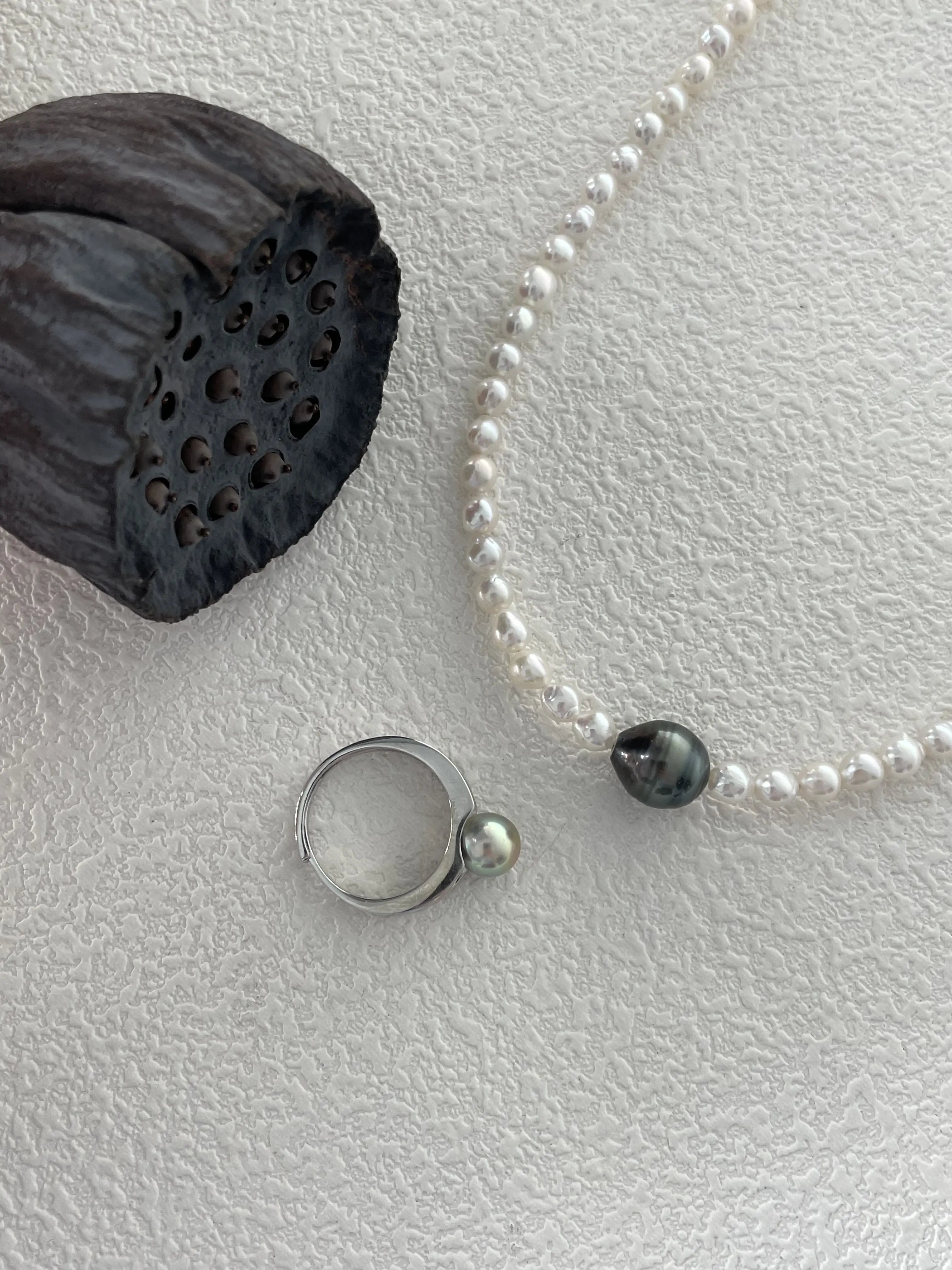 Classic Akoya Pearl Sterling Silver Ring