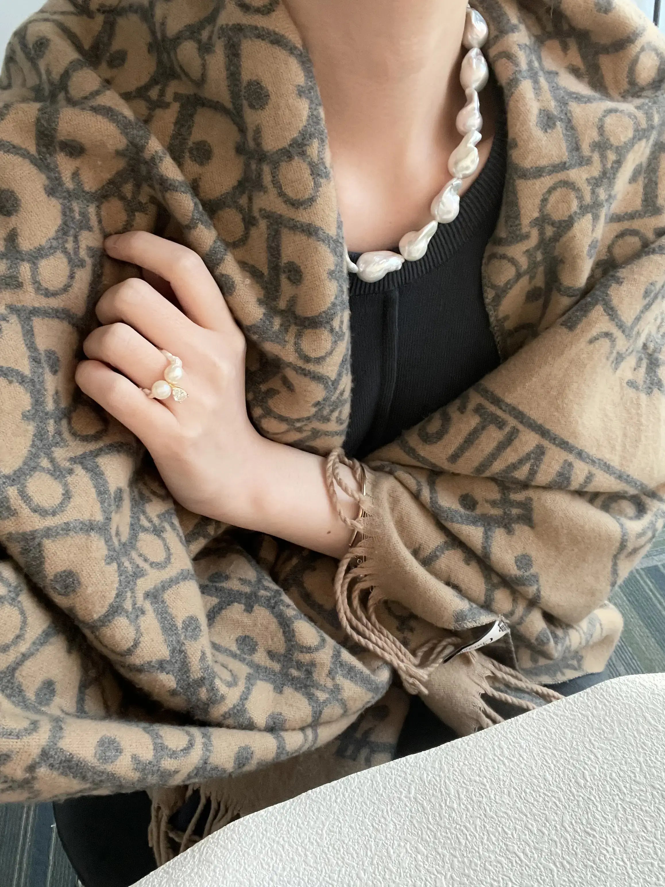 Baroque Pearl Strand Necklace