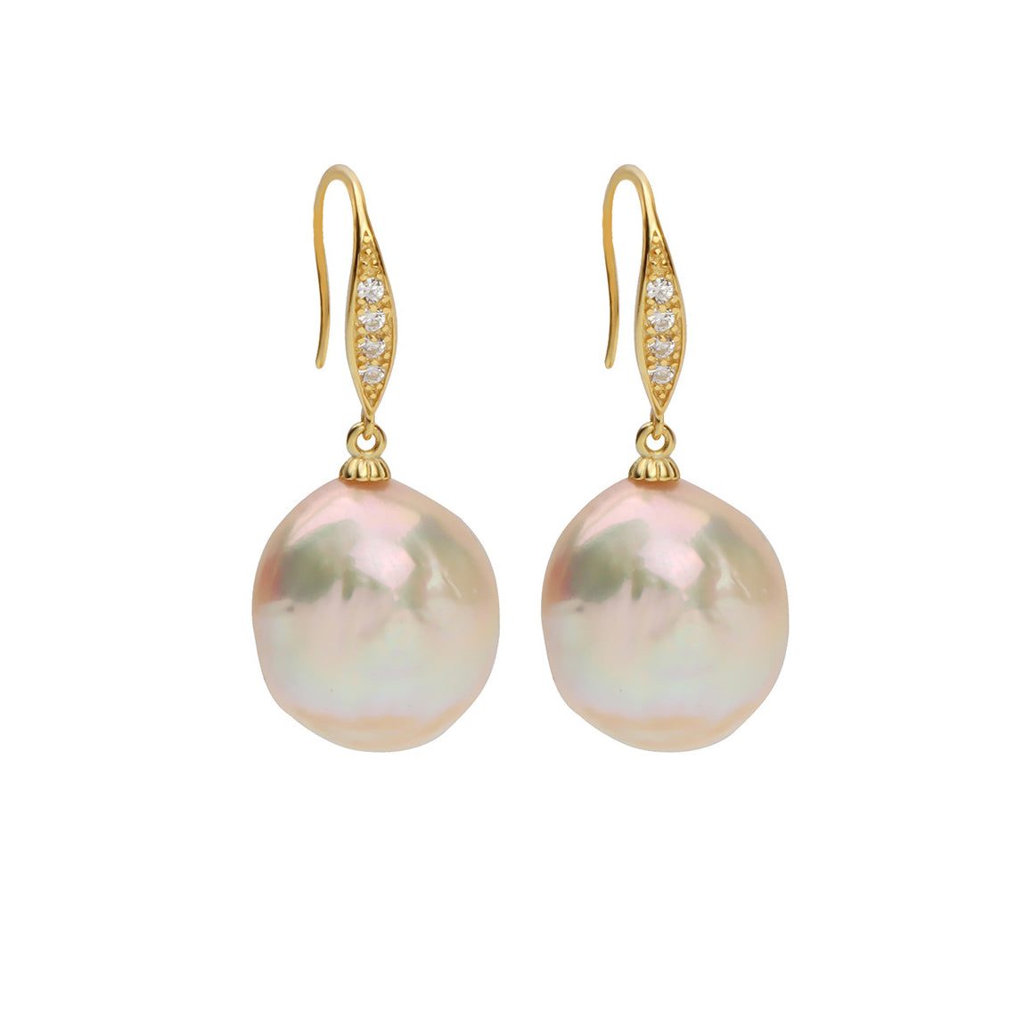Baroque Pearl Drop Earrings