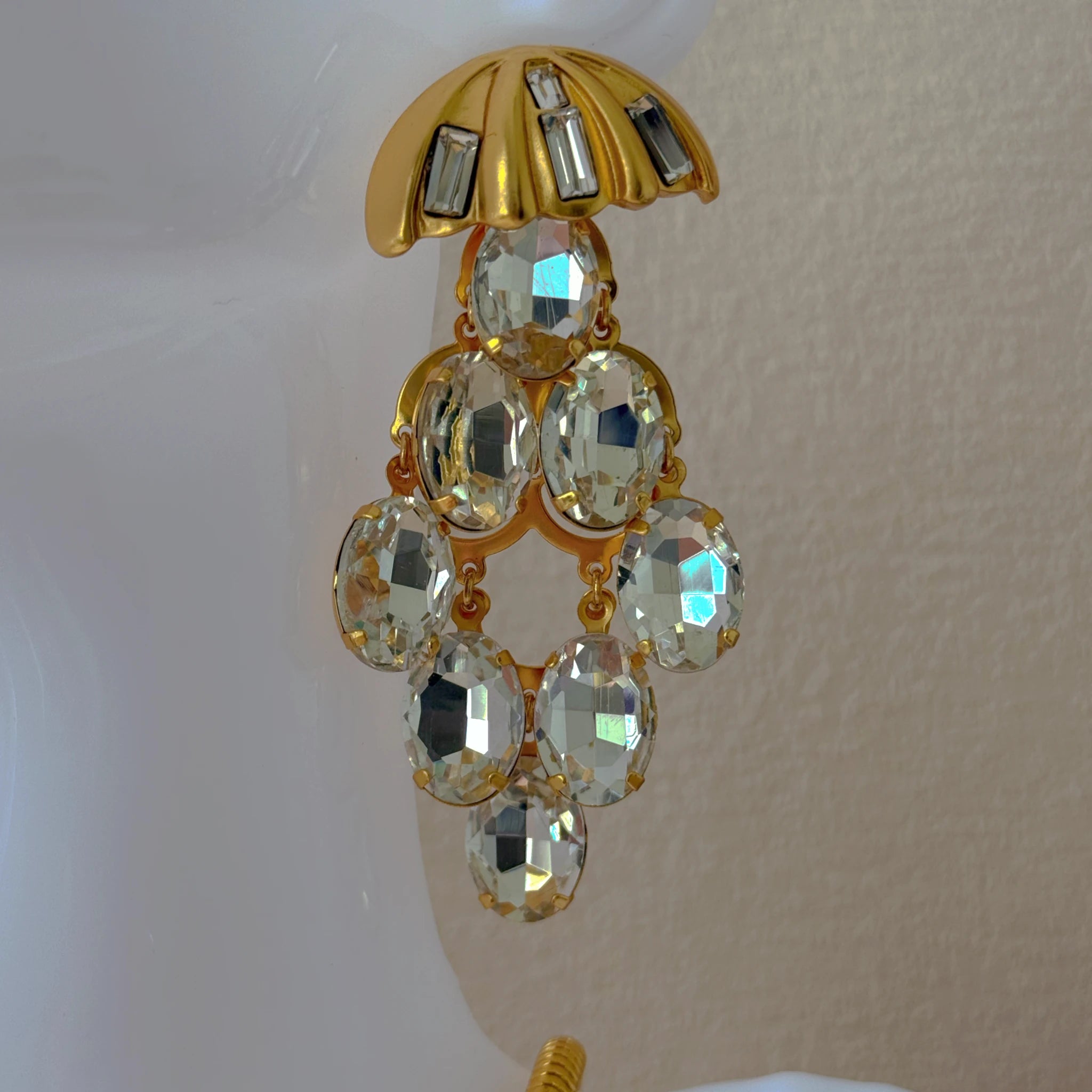 Golden Grape Crystal Jewelry Set - Crystal Collection