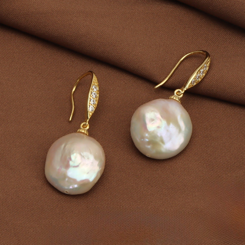 Baroque Pearl Drop Earrings