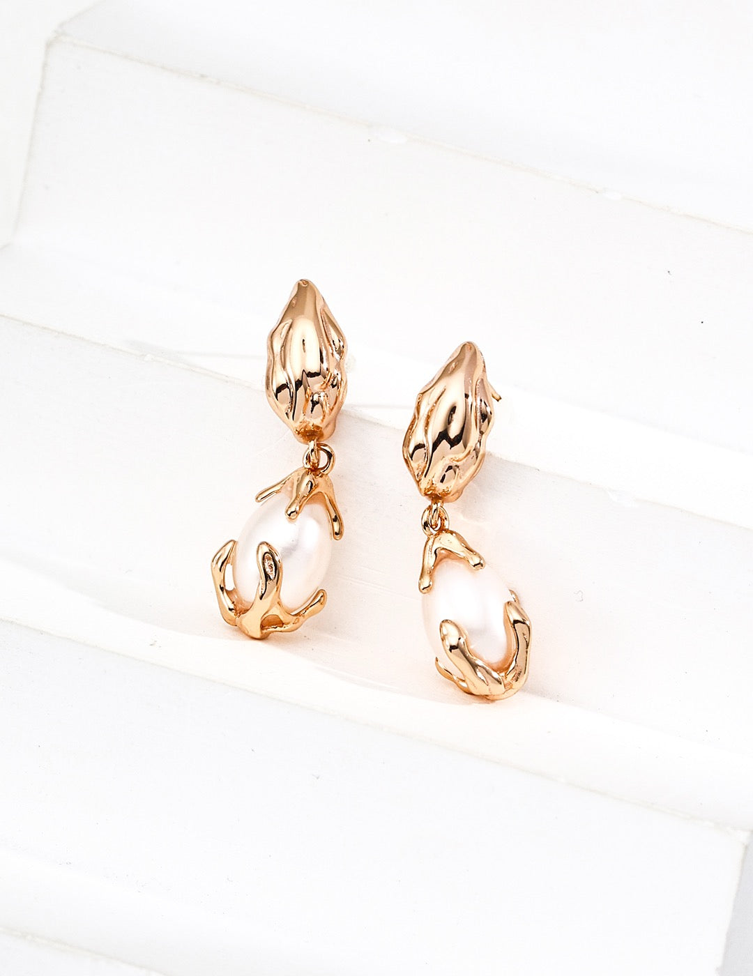 Teardrop Embrace Earrings