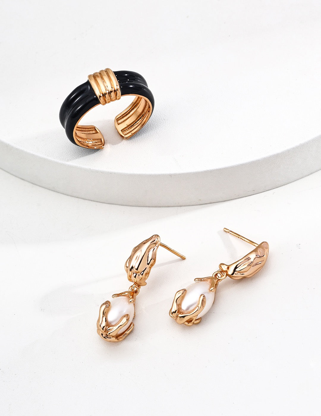 Teardrop Embrace Earrings