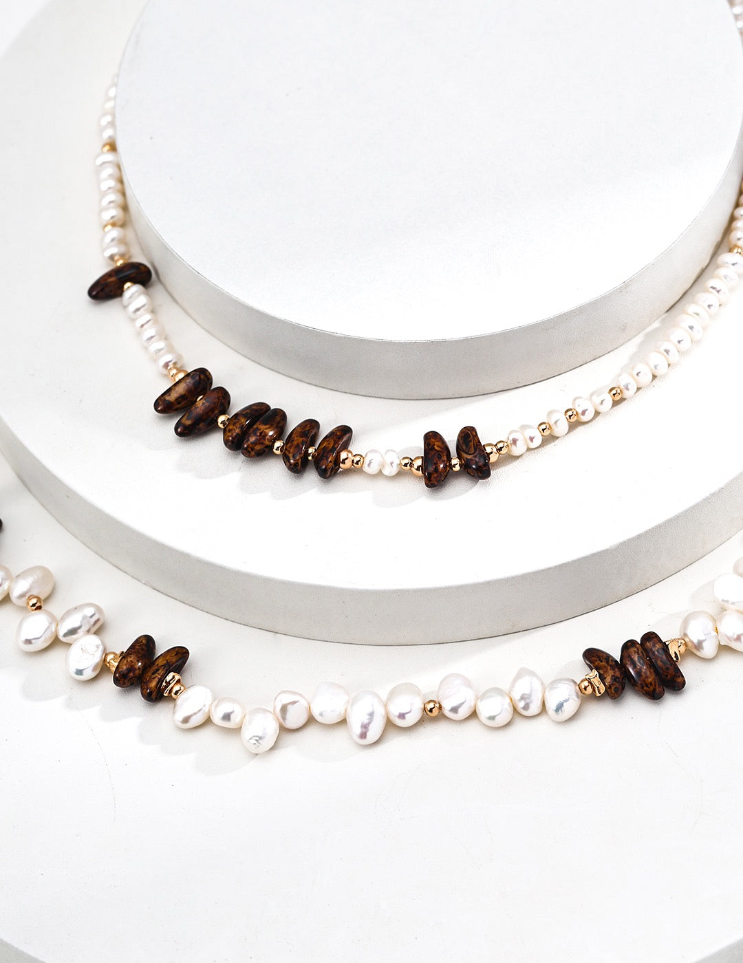 Earthlight Baroque Pearl Necklace