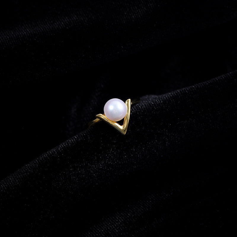 Frame Vision – Freshwater Pearl Ring