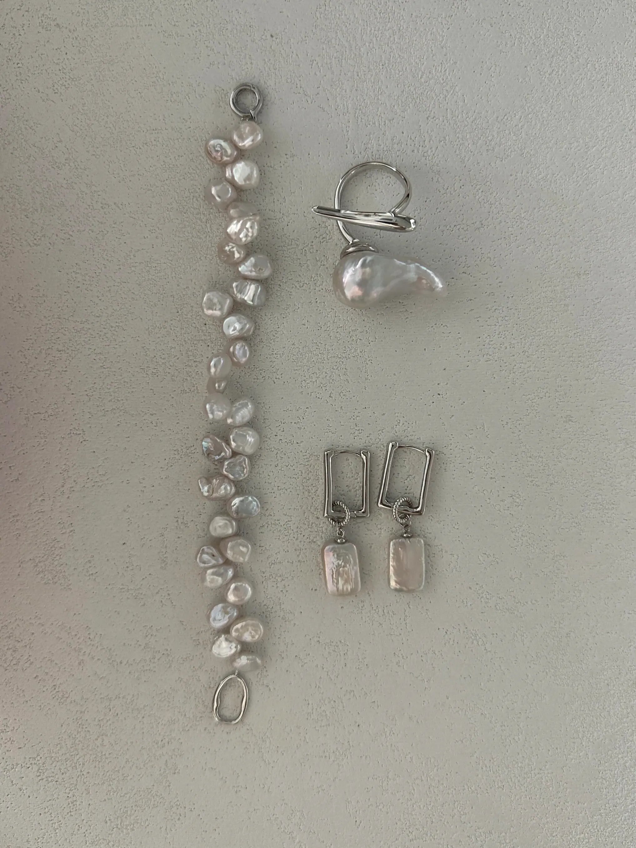 Keshi Pearl Bracelet