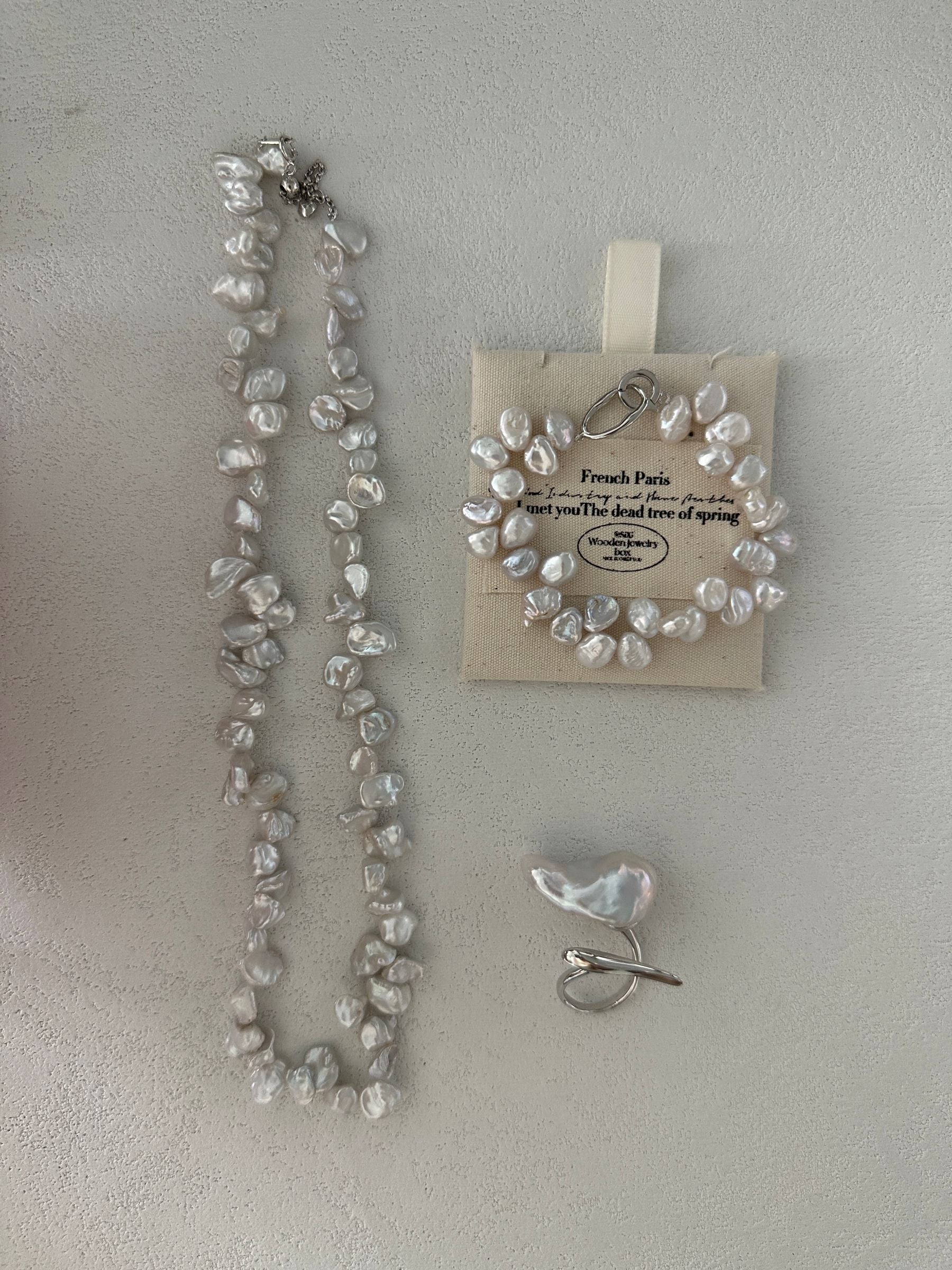 Keshi Pearl Bracelet