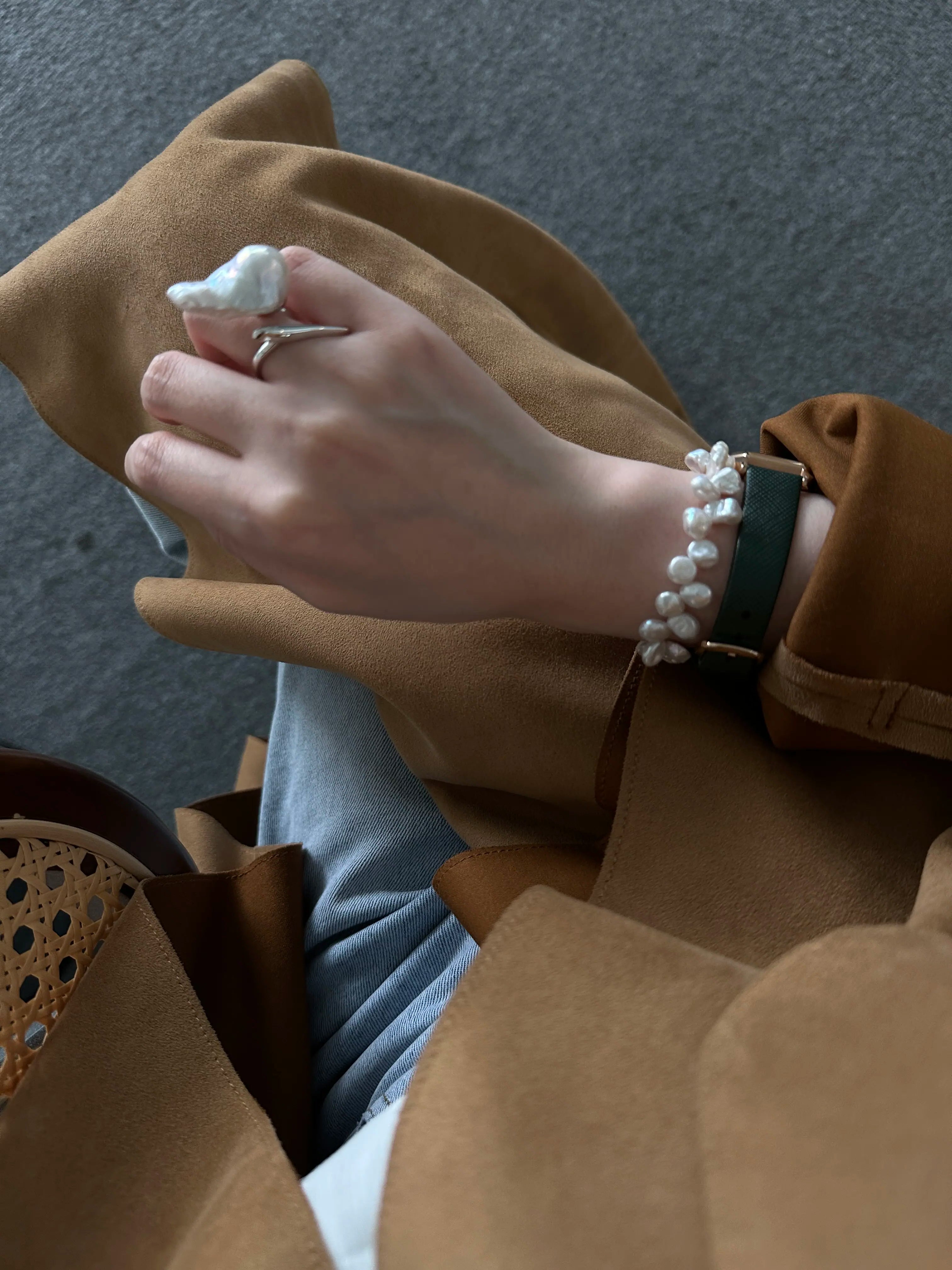 Keshi Pearl Bracelet