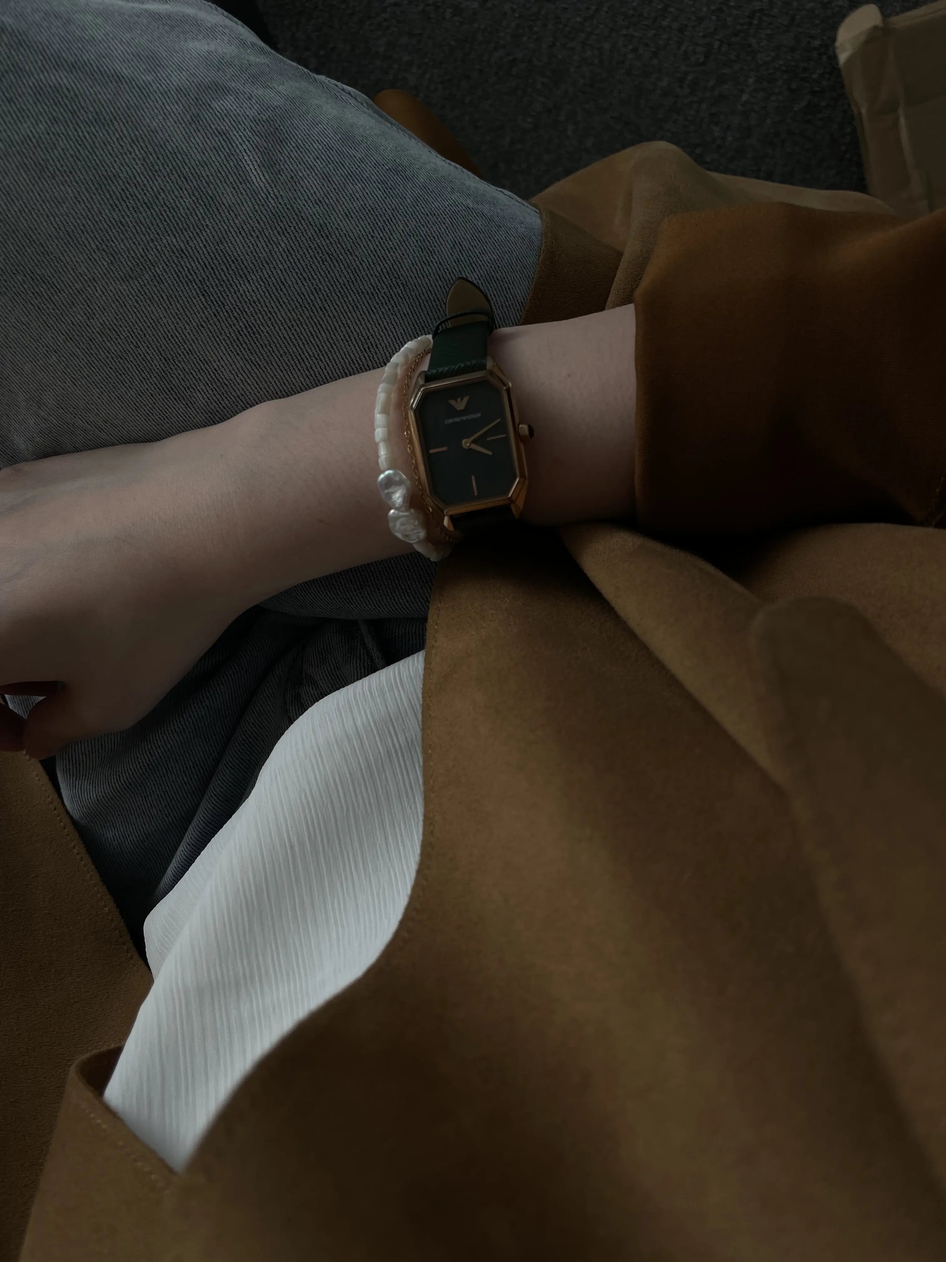 Double-Strand Shell Pearl Bracelet