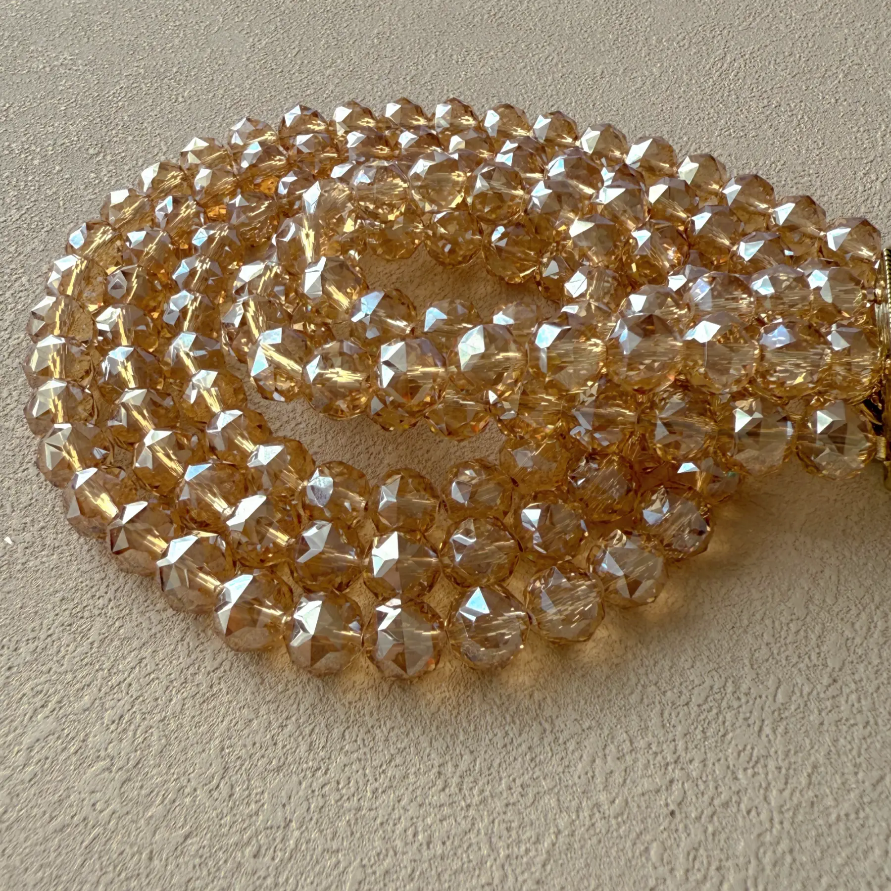 Champagne Glow Necklace