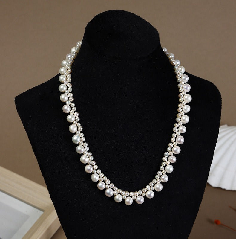 Freshwater Pearl Beaded Choker Necklace