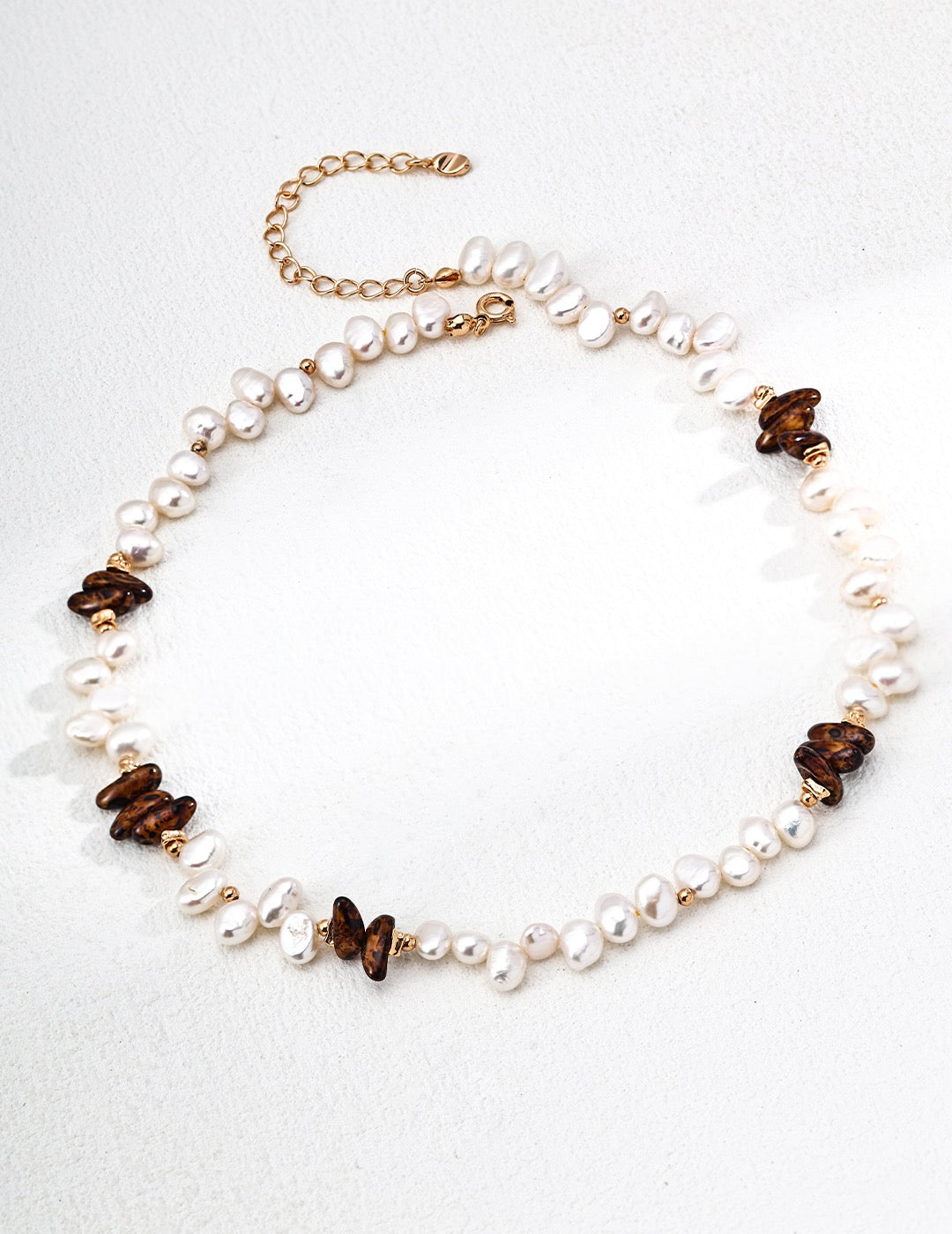 Earthlight Baroque Pearl Necklace