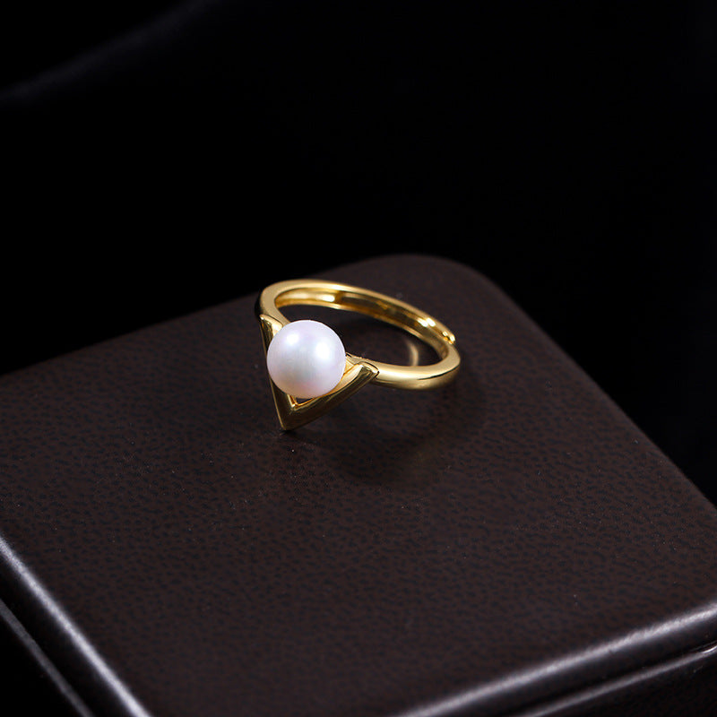 Frame Vision – Freshwater Pearl Ring
