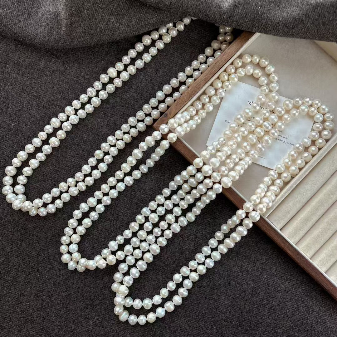 Timeless Elegance – 10mm Freshwater Pearl Necklace