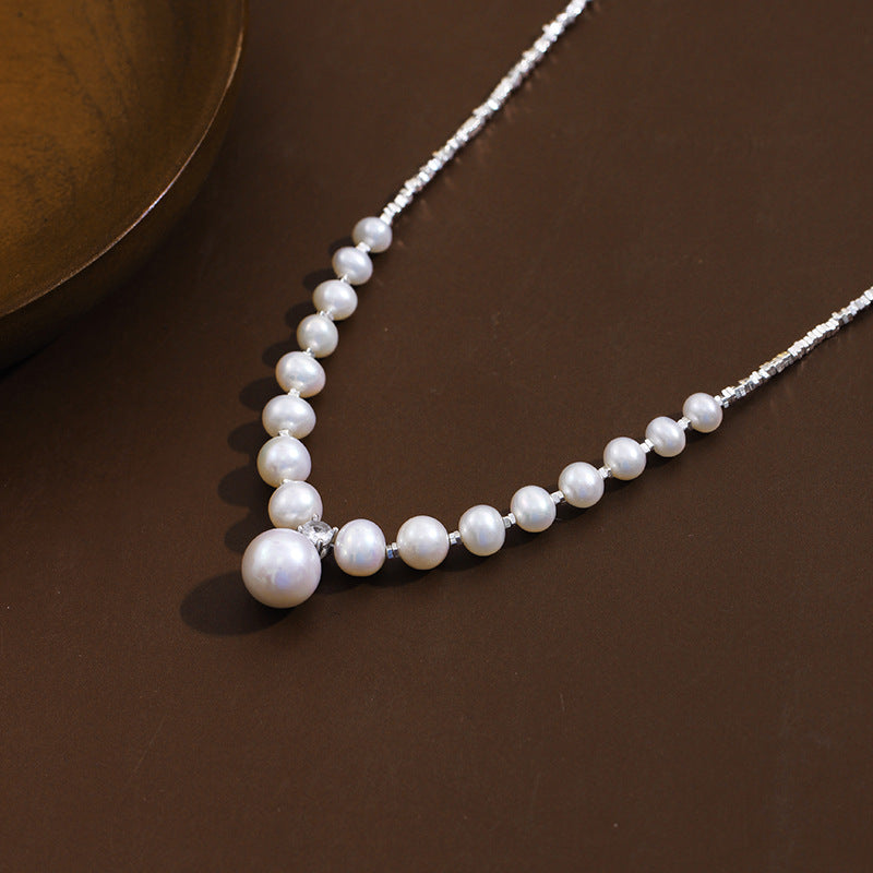 Bridal Elegance – Classic Drop Pearl Necklace