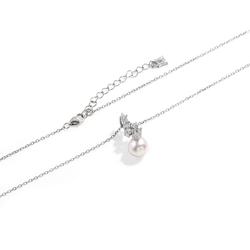 18-Starlit Grace – 8mm Freshwater Pearl Earrings