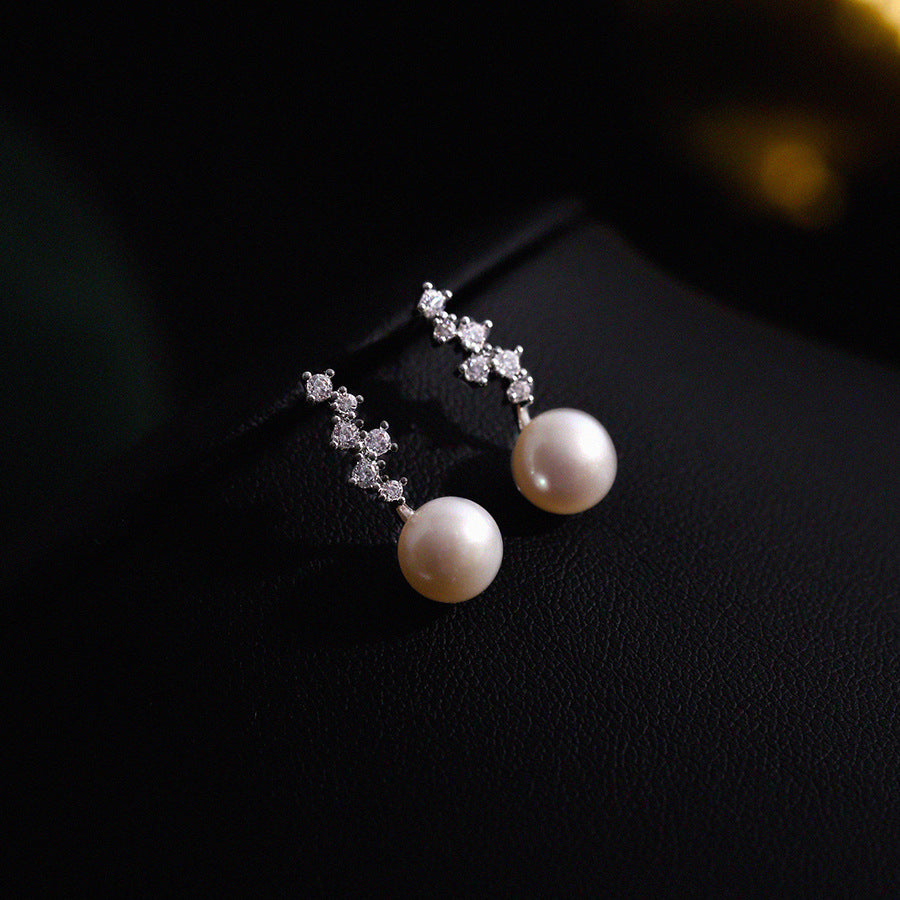 12-Starlit Glow-7mm Freshwater Pearl Earrings