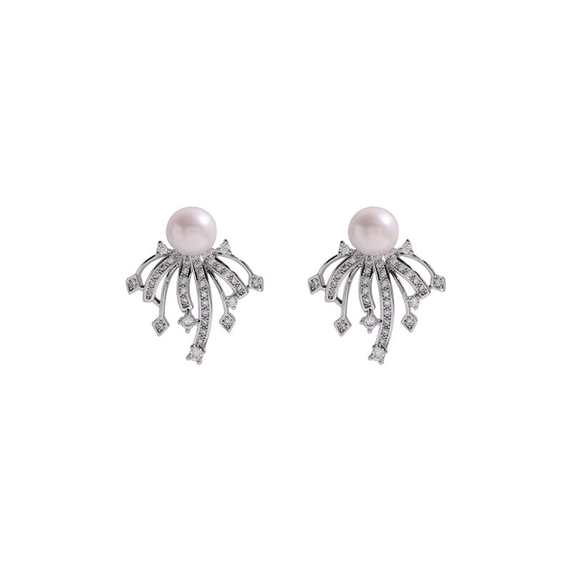 05 - Blossom Grace – Freshwater Pearl Earrings
