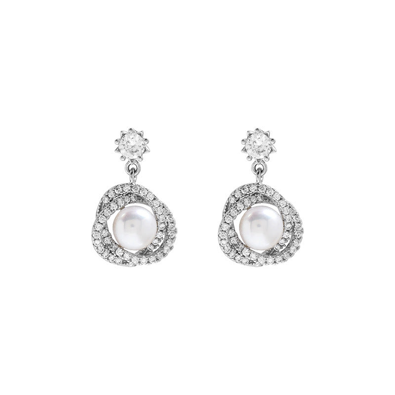 07 - Aura Grace – 7mm Freshwater Pearl Earrings