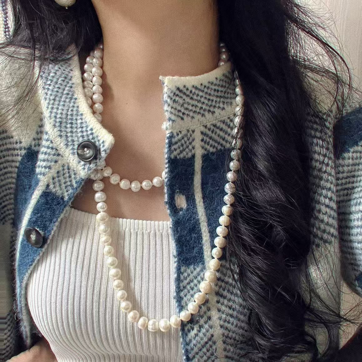 Timeless Elegance – 10mm Freshwater Pearl Necklace