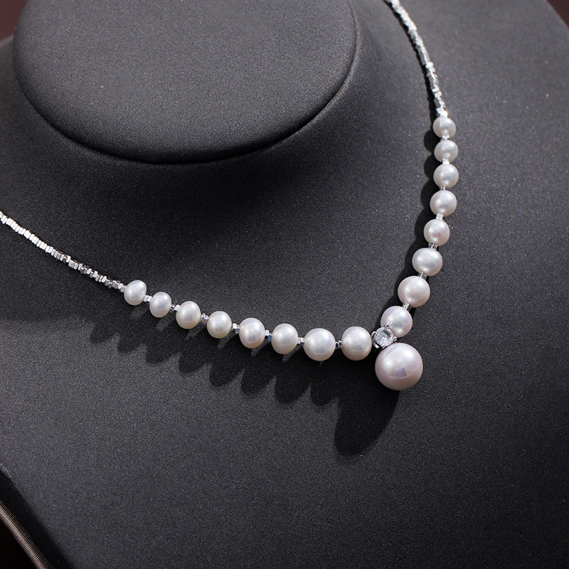 Bridal Elegance – Classic Drop Pearl Necklace