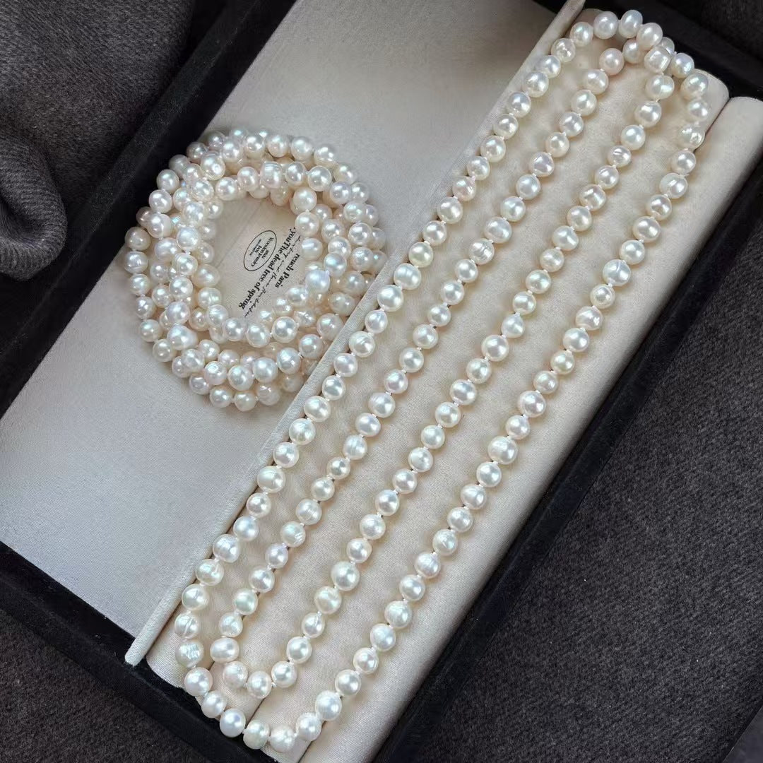 Timeless Elegance – 10mm Freshwater Pearl Necklace