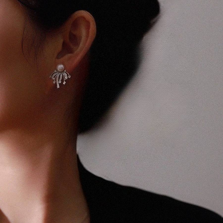 05 - Blossom Grace – Freshwater Pearl Earrings